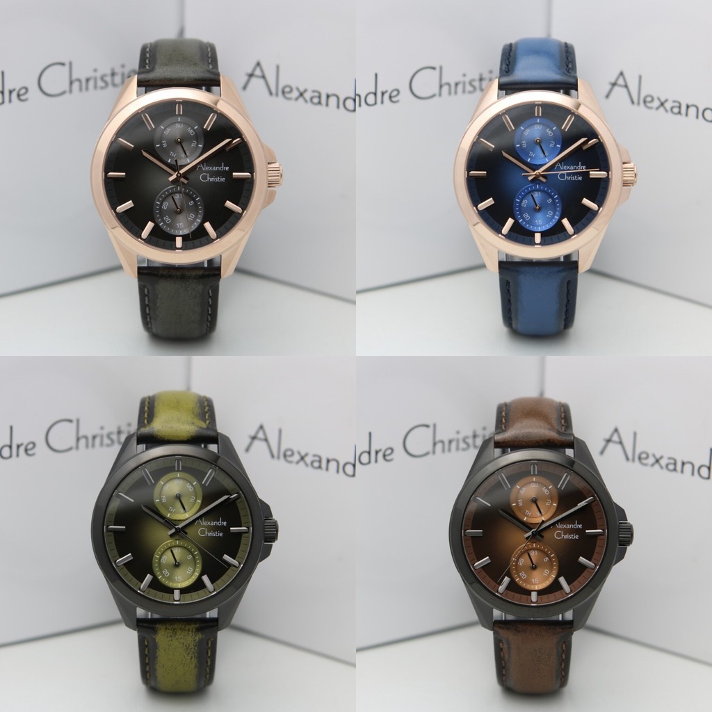 JAM TANGAN ALEXANDRE CHRISTIE PRIA AC 6573 MF ORIGINAL