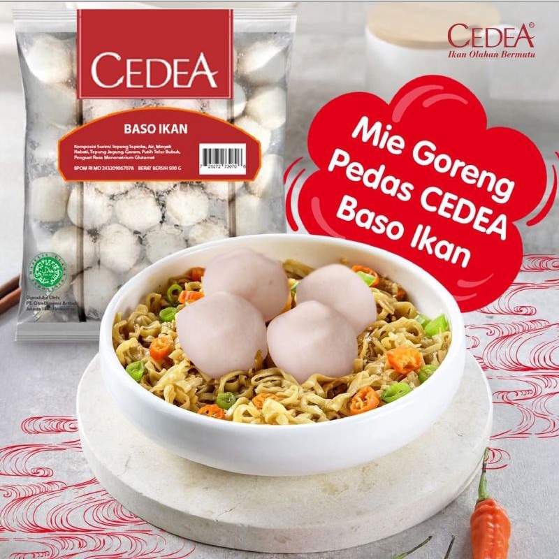 

Cedea Bakso Ikan 500gr