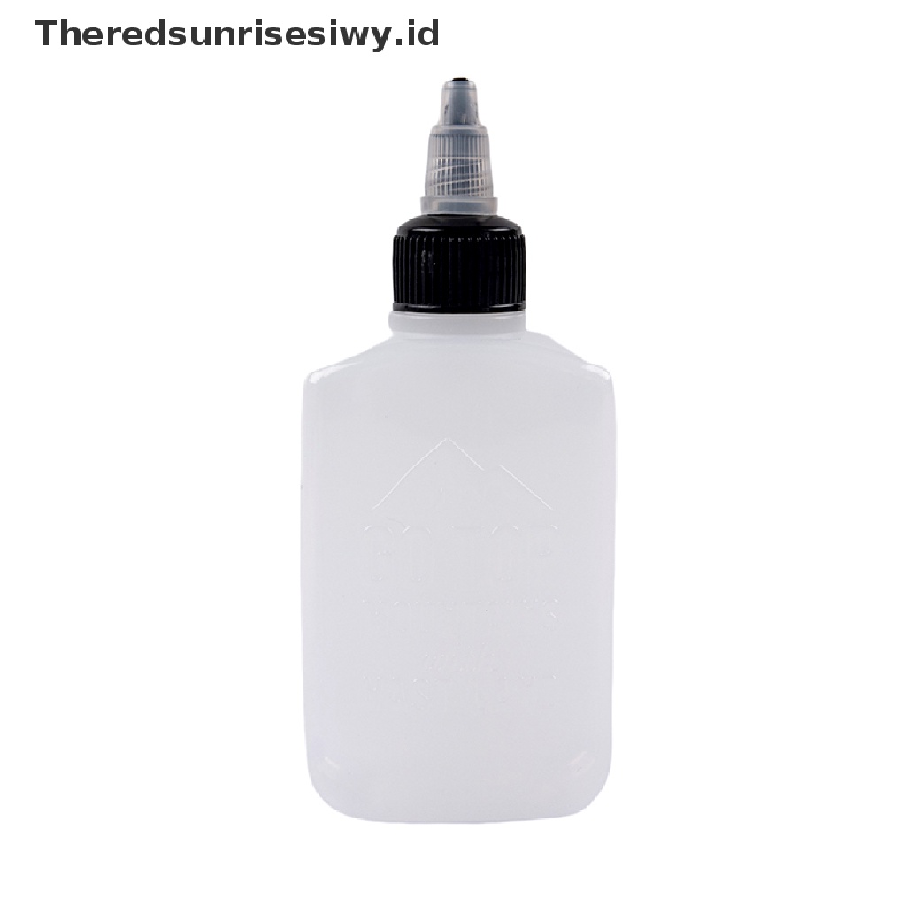 # Alat Rumah Tangga # 1pc Botol Saus Kosong Model Remas Bahan Plastik Transparan Ukuran 100ml