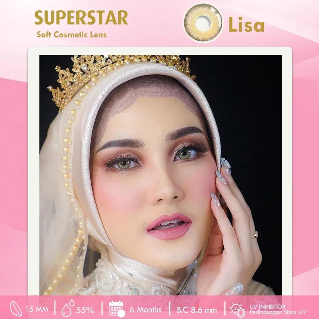 Superstar Lisa lensa warna softlens premium