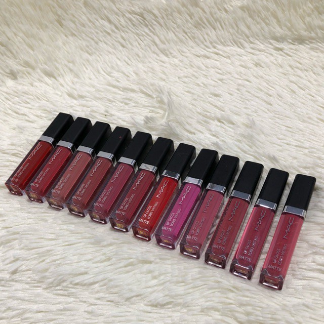 GROSIR MAC LONGLASTING LIPCREAM 12PCS