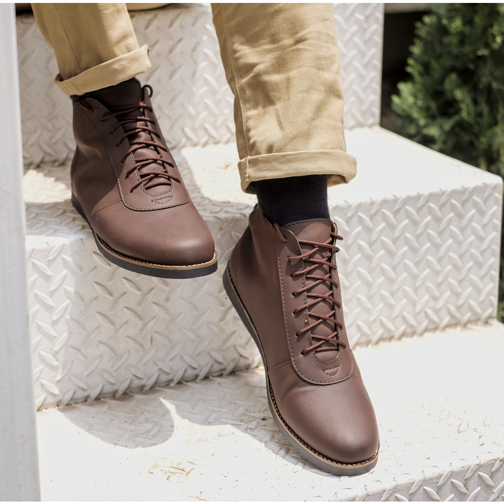 Zensa Footwear Scout Series Sepatu Pria Ankle Boots