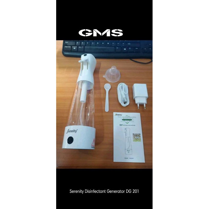 Disinfectant Generator Serenity DG 201 Anti Virus Dan Bakteri