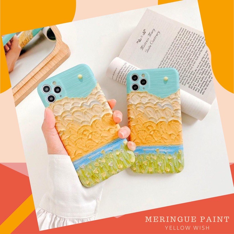 

Meringue Paint Yellow Wish Softcase Premium Watercolor