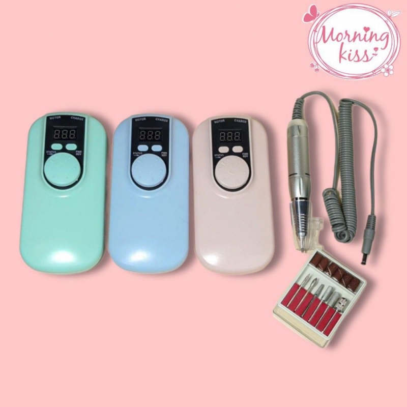 Mesin Poles Kuku Portable Adjustable Low Noise Dengan Baterai Rechargeable Untuk Manicure