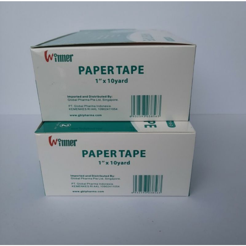 Micropore Winner 1 inch Micropore Plester Medis Plester Luka Surgical Tape Seperti Micropore 3m