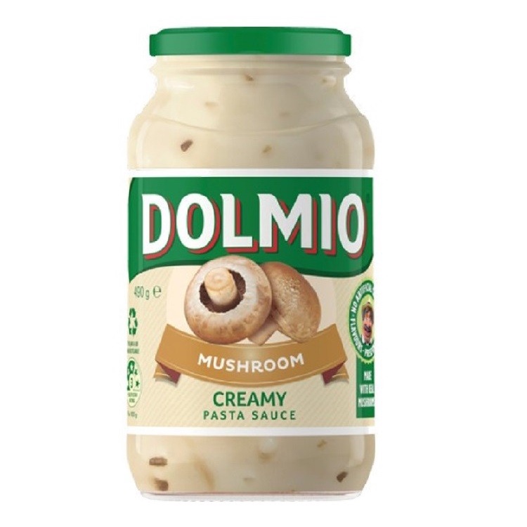 

saus dolmio creamy mushroom 490