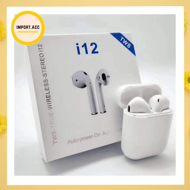 Headset Bluetooth inpods i12 MACARON / i12s  macaroon Touch V5.0