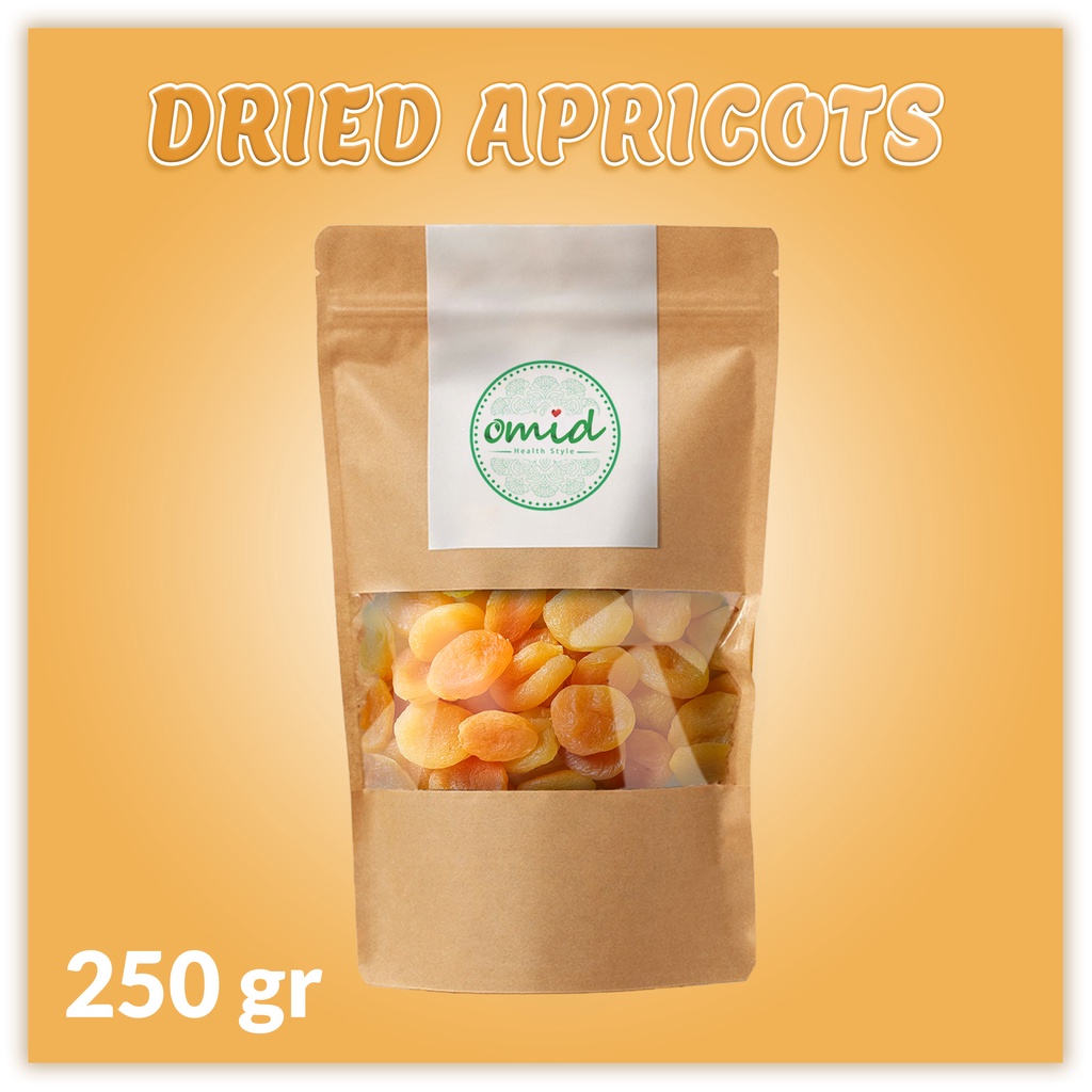 

250 gr - Dried Apricot | Manisan Buah Aprikot Kering