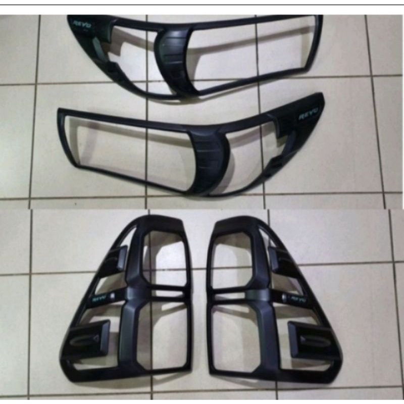Garnish depan belakang hilux revo