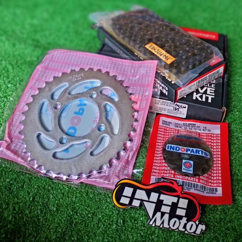 GIRSET RC100 BRAVO KLX 150 MOTOR SUZUKI RC 100 BRAVO MERK INDOPARTS gear 1 set gerset  ger RC100 BER