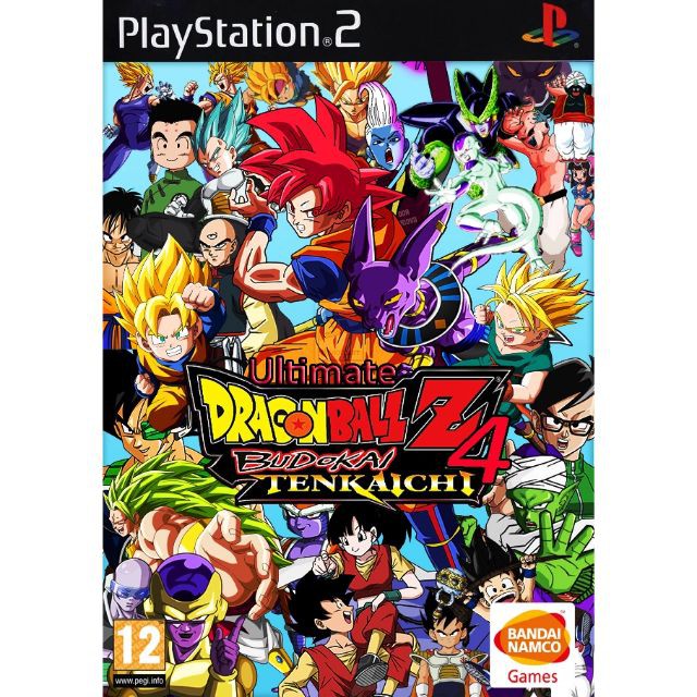 Kaset Game PS2 PS 2 DragonBall Z Dragon Ball Z - Budokai Tenkaichi 4