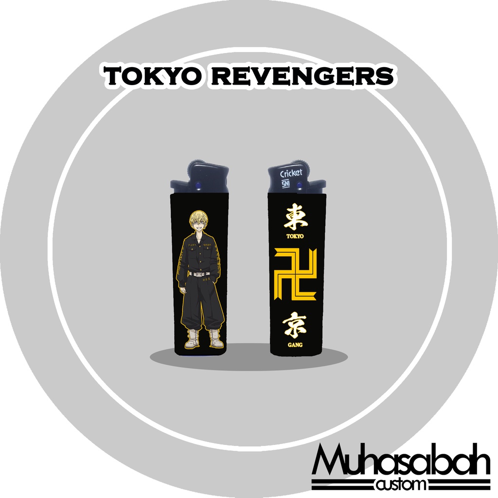 Tokyo Revengers Korek Api Cricket Custom Gambar Unik Murah Edisi