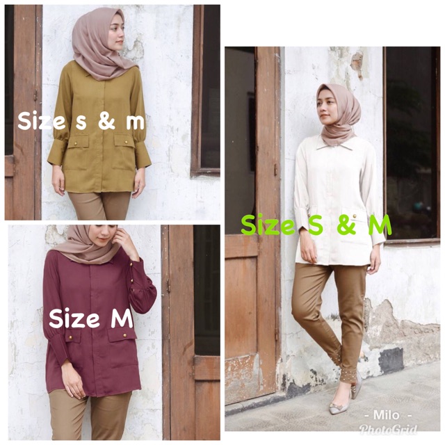 Vivy blouse by Vanilla Hijab