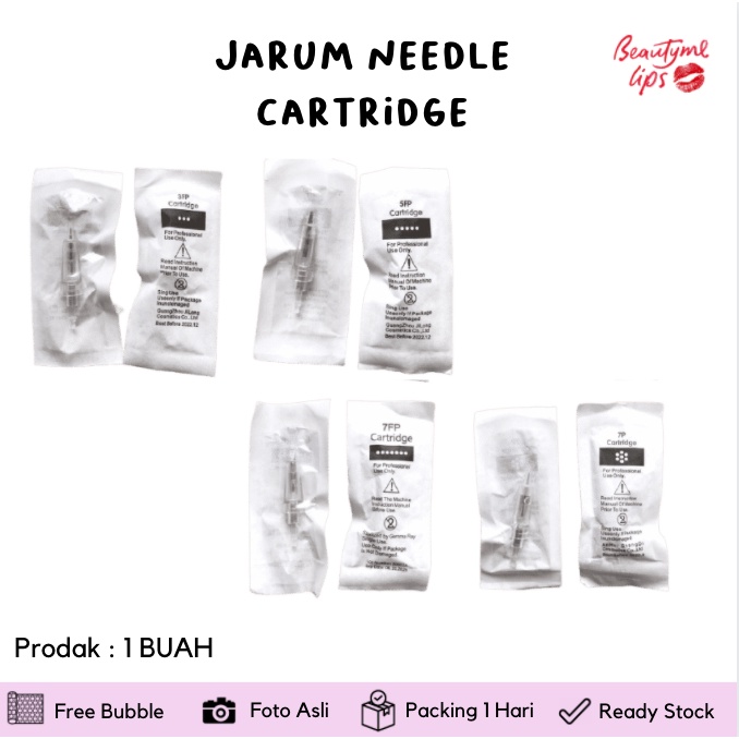 Jarum needle cartridge DR.PEN MYM 1P 3P 3F 5P 5F 7F 7P / jarum charmant bening diameter kecil