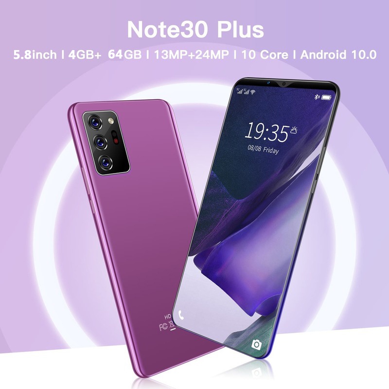 【Hp murah cuci gudang】 Hp android murah  hp android 4G/5G murah asli ori hp hp 1 jutaan Galaxy Note30 Plus 6GB+128GB CHEAPEST HP. hp android 5g Android .hp gaming.hp original 100% Pstore tablet android case hp-4