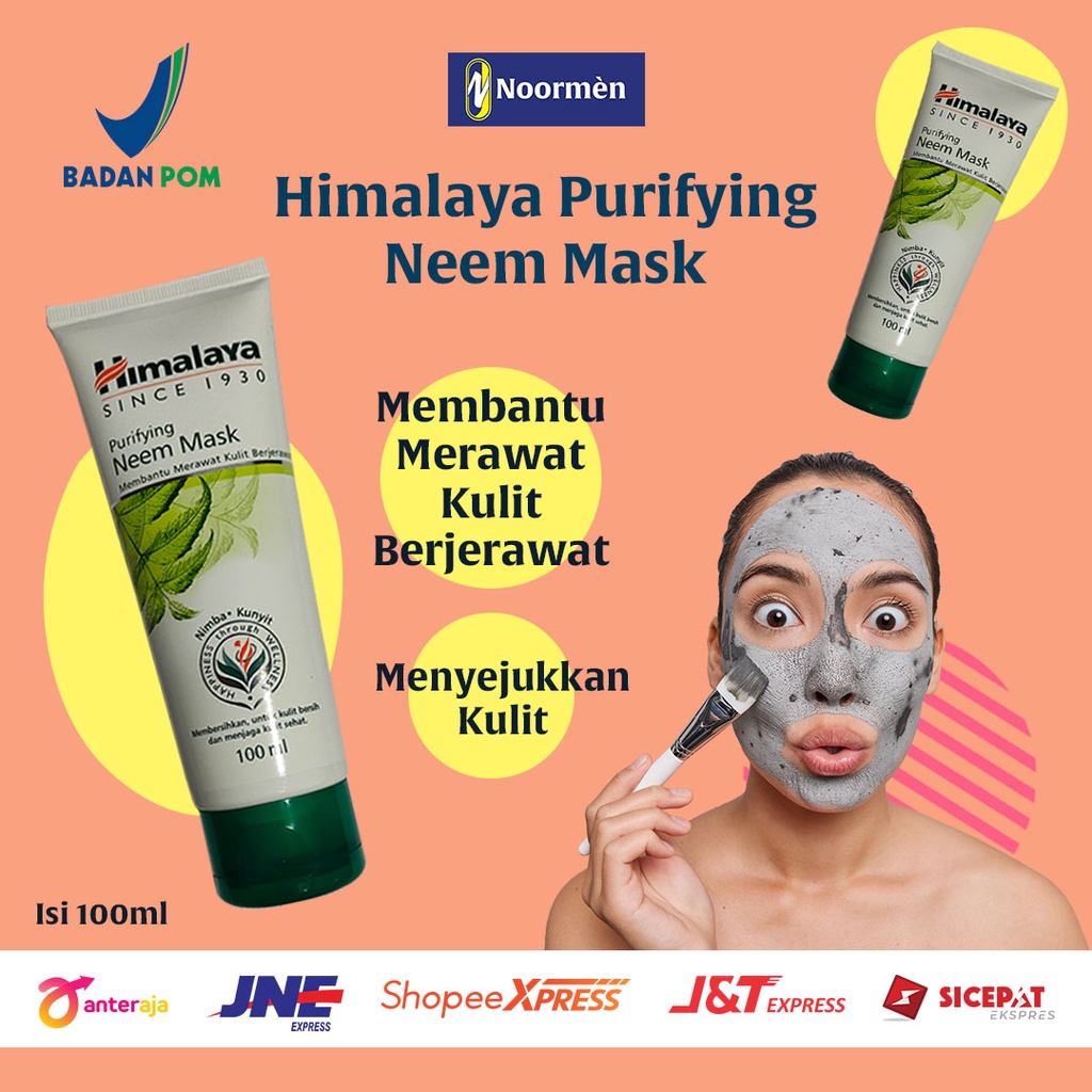 Masker Wajah Murah Sekaligus Masker Penghilang Jerawat By Masker Himalaya Neem Mask