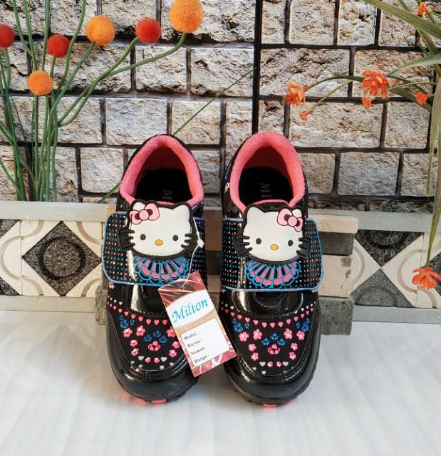 SEPATU ANAK TK HELLO KITTY VIRGIN CELLENA LEONA 26-35 SPORTY