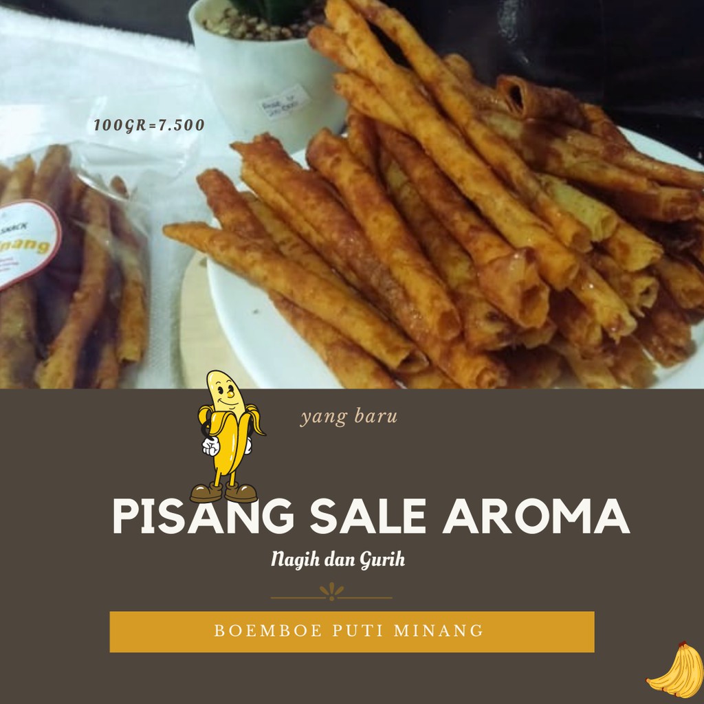 

Pisang Sale Aroma_Gurih dan Nikmat Lalu Nagih Super Murah