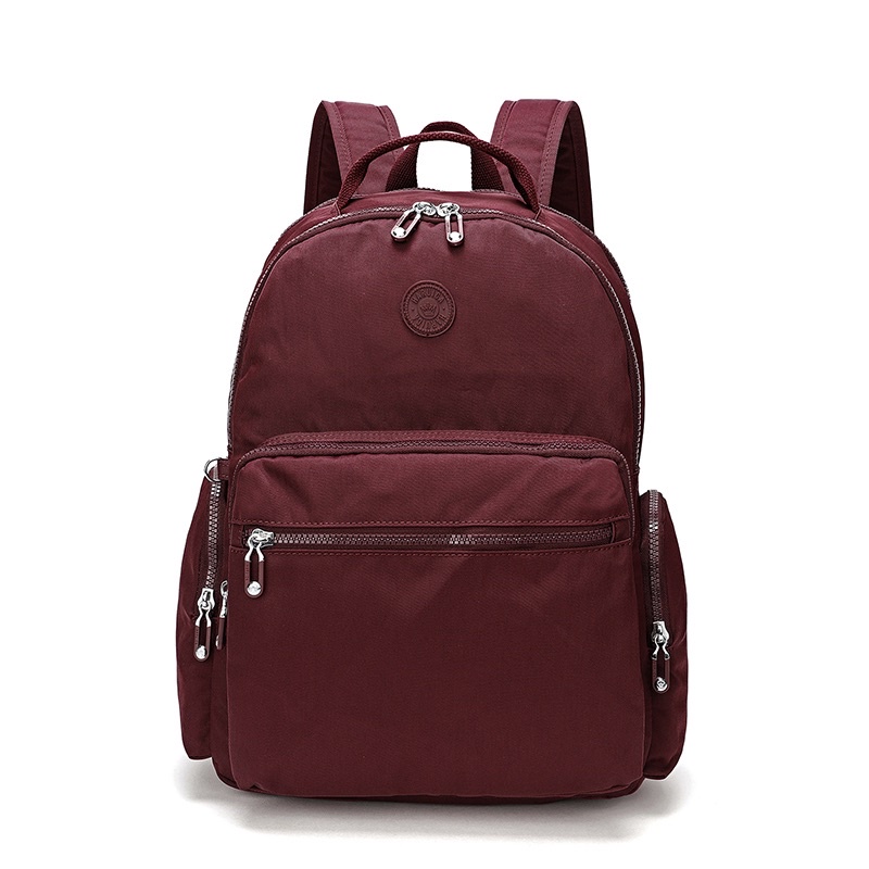 HARUICA BAG 80112 RANSEL - Backpack - Tas Ransel Laptop Sekolah Import High Quality-Winered