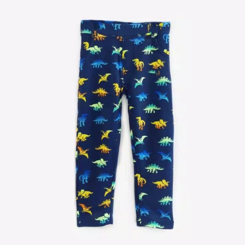 TERRANOVA JEGGING FRENCH TERRY NAVY DINO