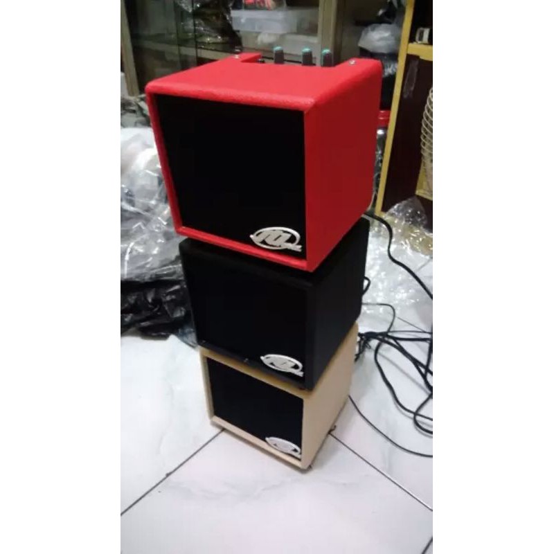 amply gitar mini ada efek distorsi