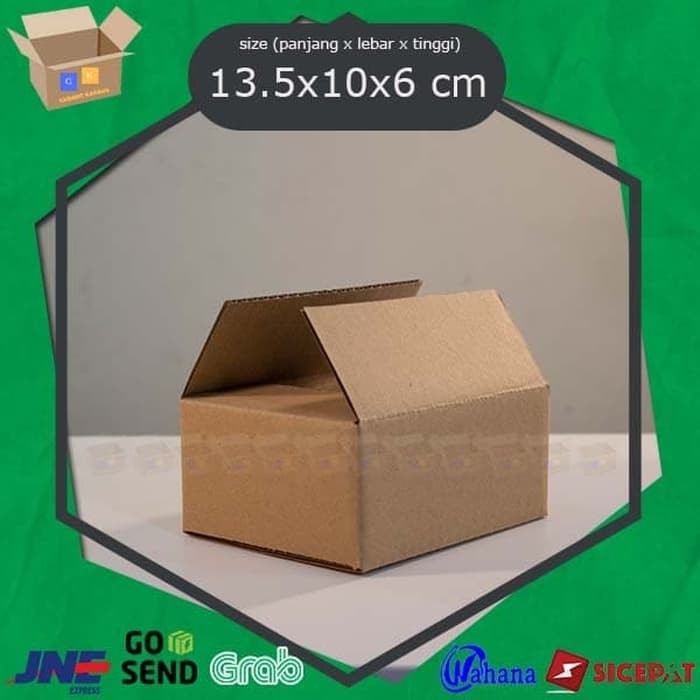 

KARDUS PACKING KARDUS POLOS BOX POLOS MURAH 13.5 x 10 x 6 cm