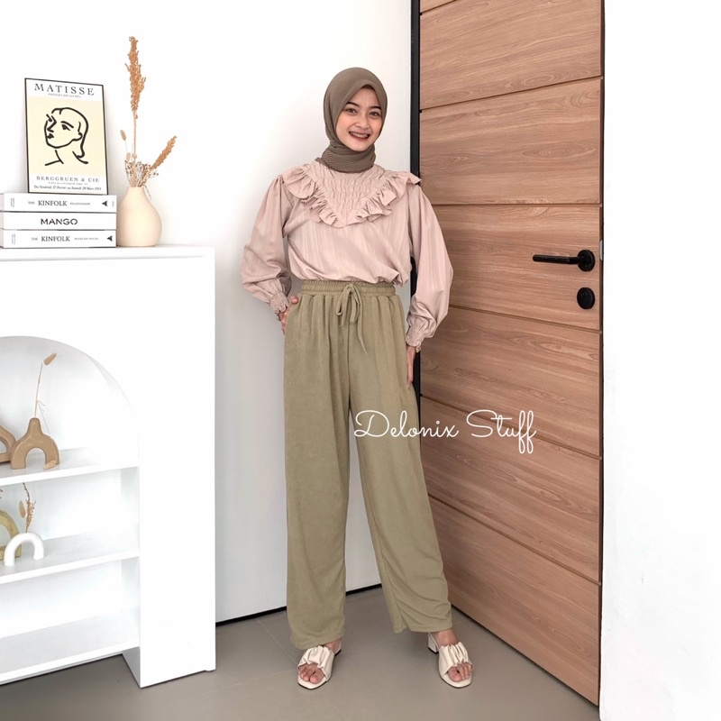 DELONIX | Shalwa rib kulot