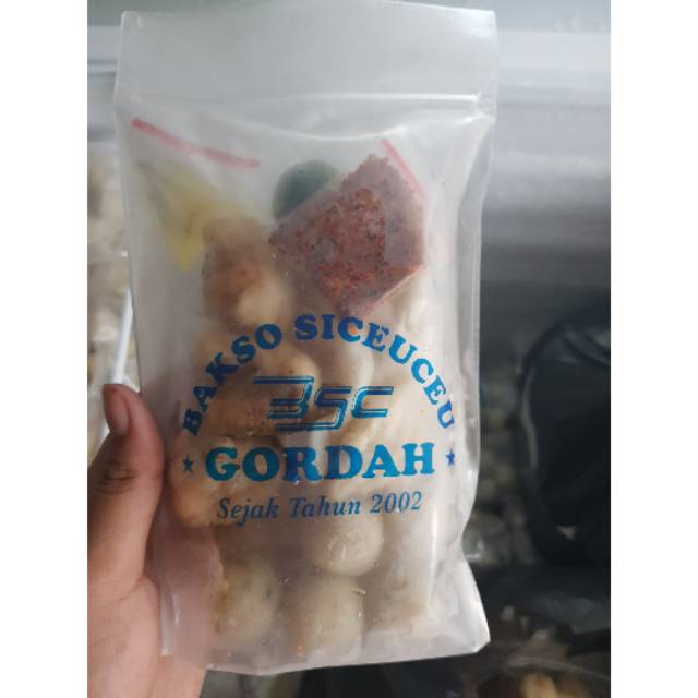 

Bakso siceuceu ekonomis