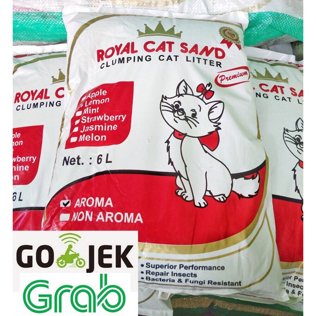 Pasir wangi royal cat sand 6L