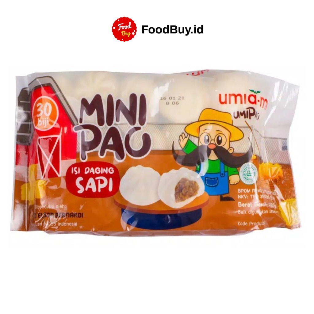 

Umiami Mini Pao isi Daging Sapi (30 biji)