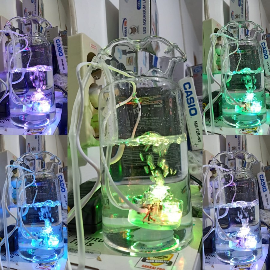 Aerator led Super Mini Bubble Ligth YY-002 Sakkai Pro