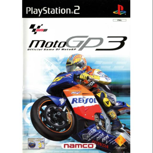 Nostalgia Kaset Game PS2 Murah Motogp 3