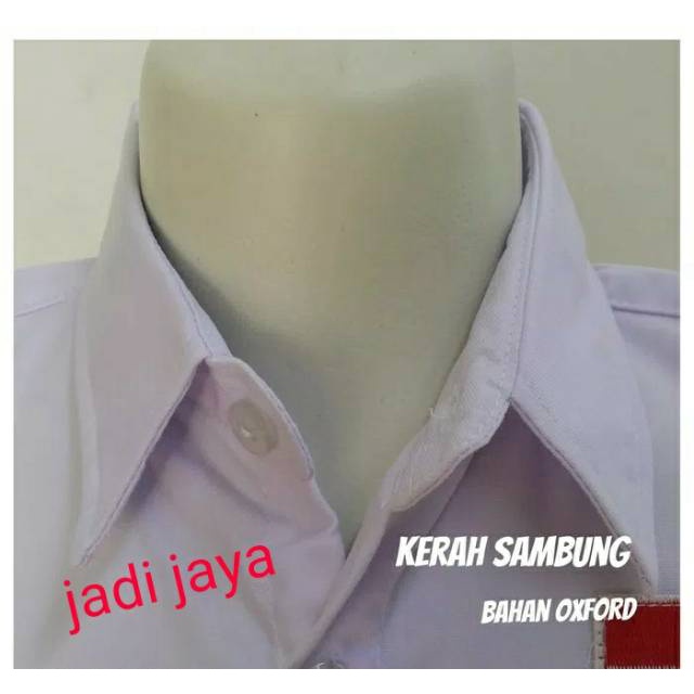 Baju Seragam SD Putih Polos Lengan Pendek