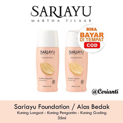 SARIAYU Alas Bedak Foundation 35ML_Lynn Design