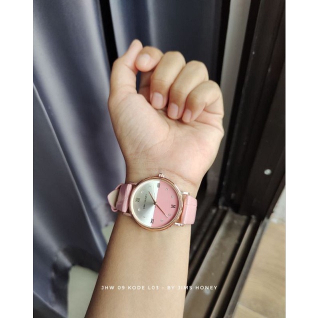 JHW 09 ❤️ GRATIS BOX ❤️ JAM TANGAN CEWEK JIMS HONEY FREE BOX