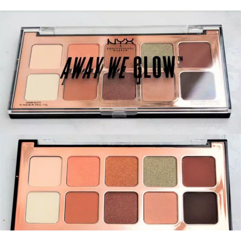 NYX Eyeshadow Away We Glow (ORIGINAL USA 100)