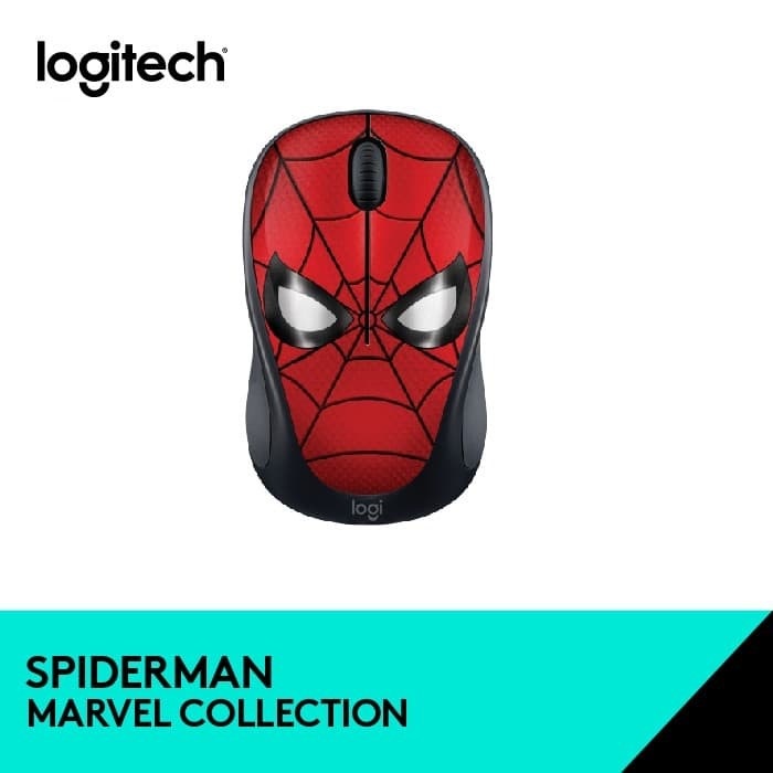 Logitech M238 Marvel Collection Wireless Mouse - SPIDERMAN