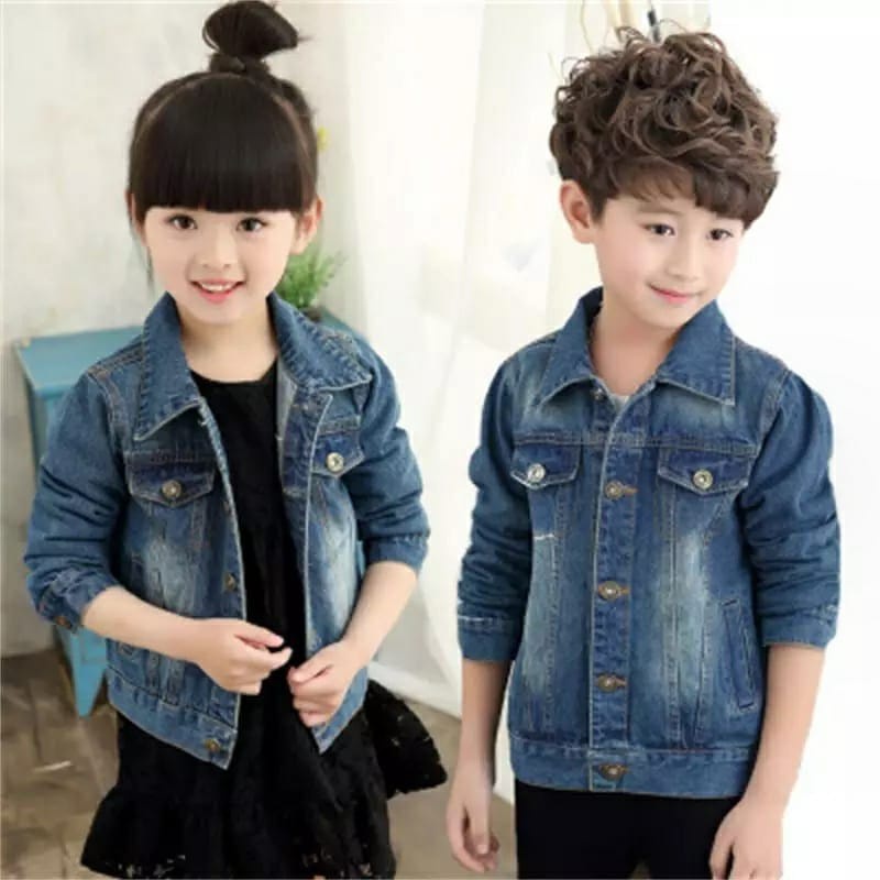 JAKET JEANS ANAK UNISEX 1-5 TAHUN