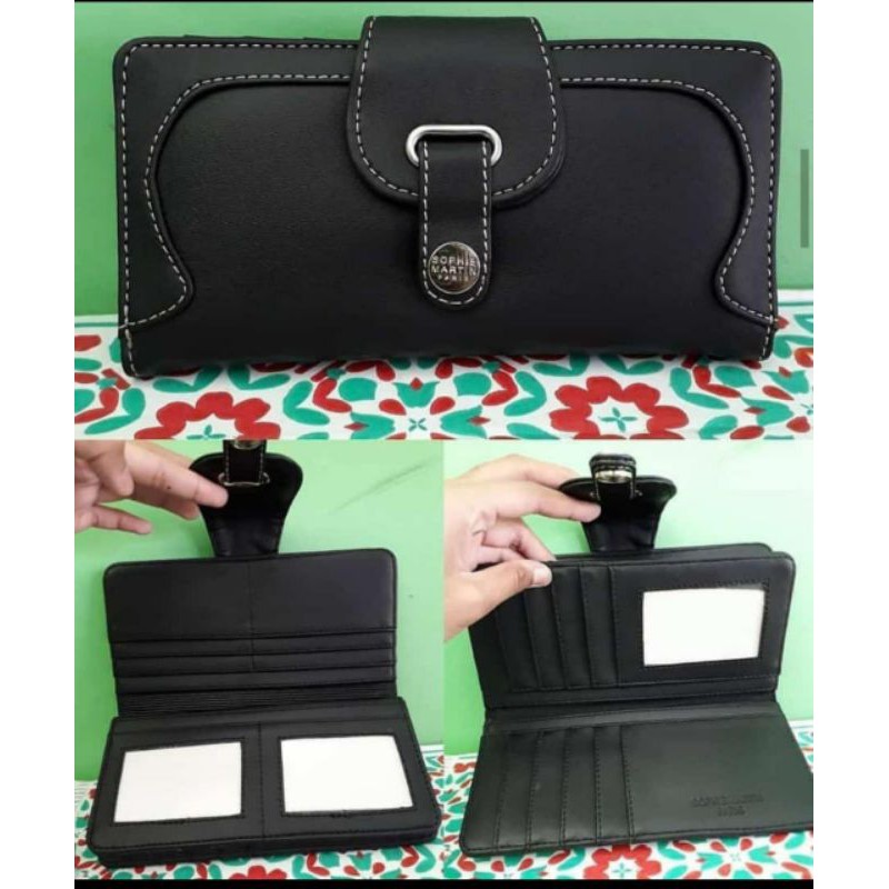 dompet varenne sophie martin hitam