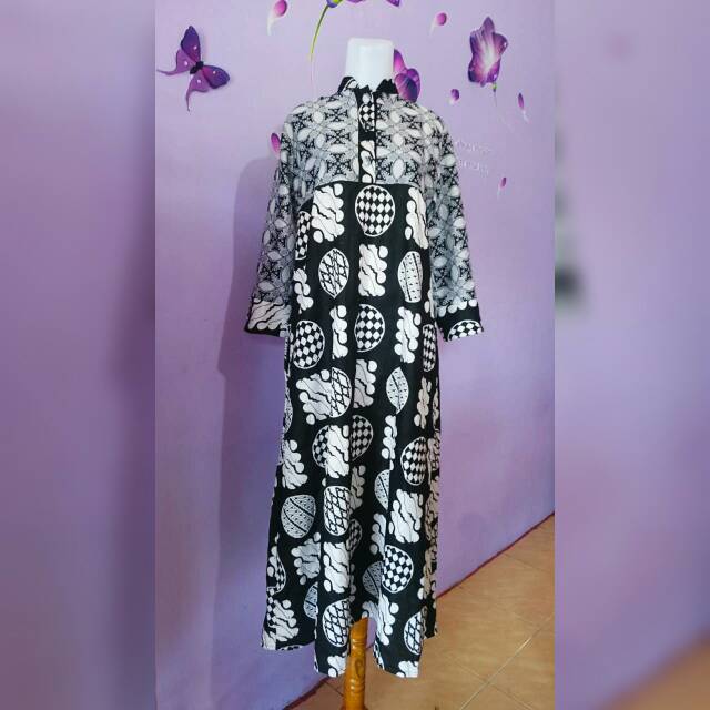 COD (Bayar Ditempat) Gamis Batik Zalfa_01