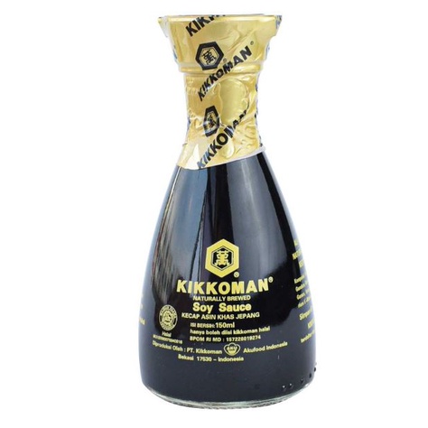 

Kikkoman Soy Sauce (Disp) 150ml kecap asin
