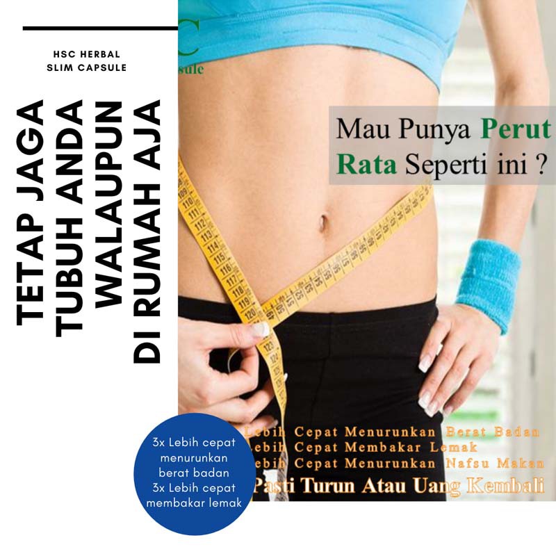 PELANGSING HSC TERBUKTI ISI 60 KAPSUL