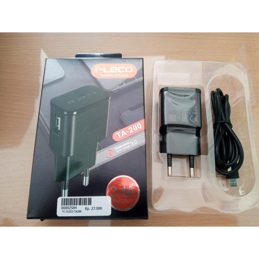 ADAPTOR/CHARGER MIKRO/CHARGER FLECO TA-200 QC-3.0
