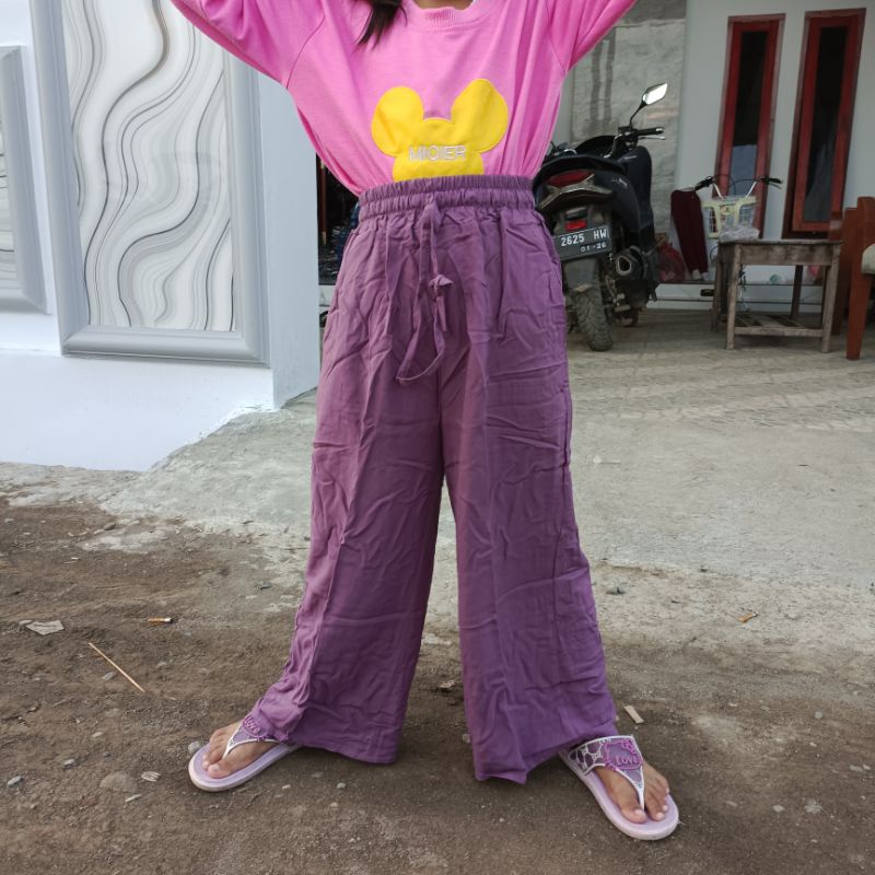 Kulot Anak Anak Perempuan Usia 6-13 Tahun // girl pants // culottes pants girls // Celana Kulot Terbaru // Kulot Anak Terbaru // Celana Kulot Rayon Anak