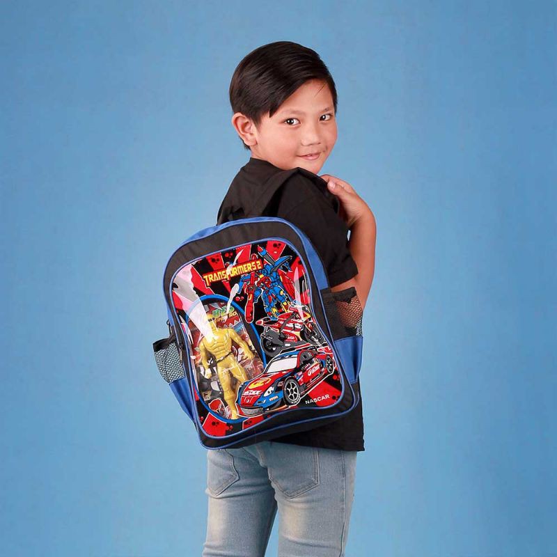 Murah Tas Anak Sekolah Pria Wanita Backpack Ransel Karakter Hero Paud Tk Sd