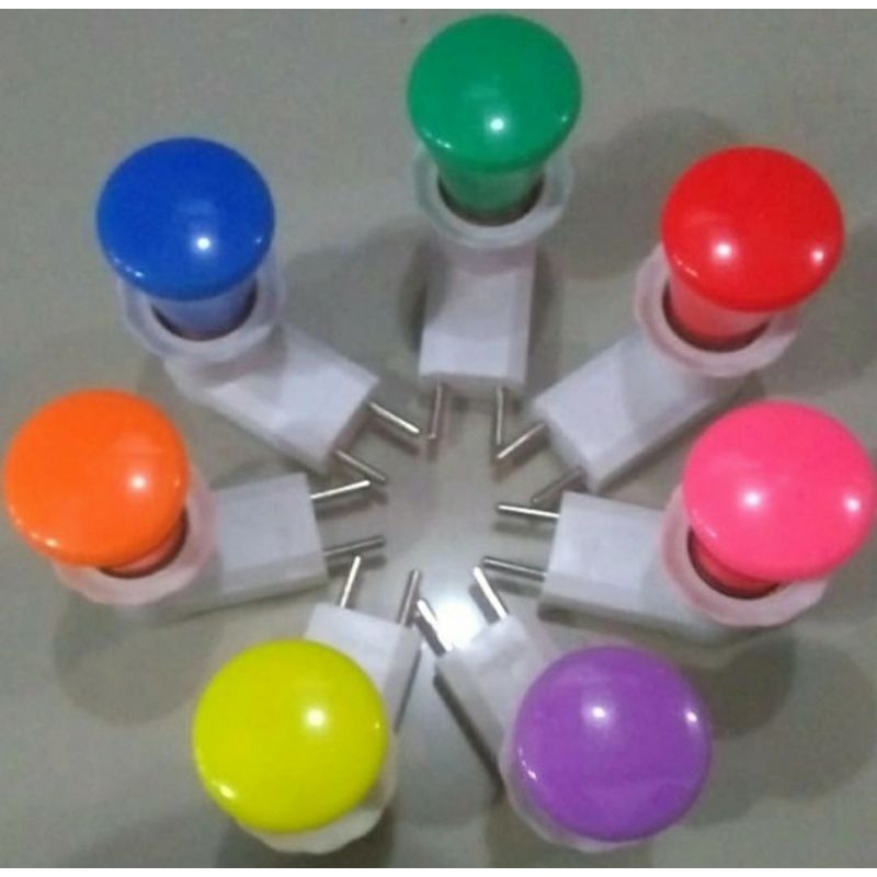 Fitting Colok + switch/ Fitting Lampu tidur e27(umum) jiamei harga grosir