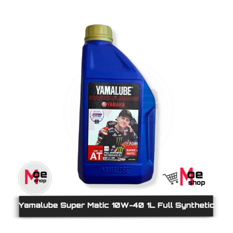 Oli Yamaha Yamalube Super Matic 10W-40 1Liter/1000ML Full Synthetic Asli Yamaha Ori