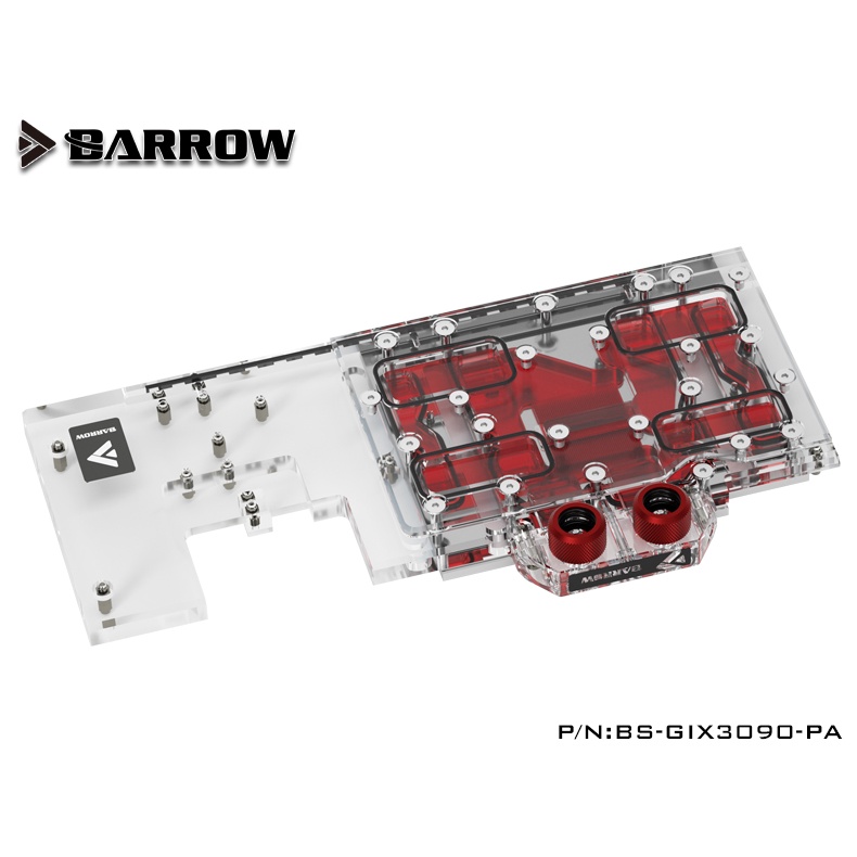 BARROW BS-GIX3090-PA GPU Block for AORUS RTX 3080 3090 ARGB