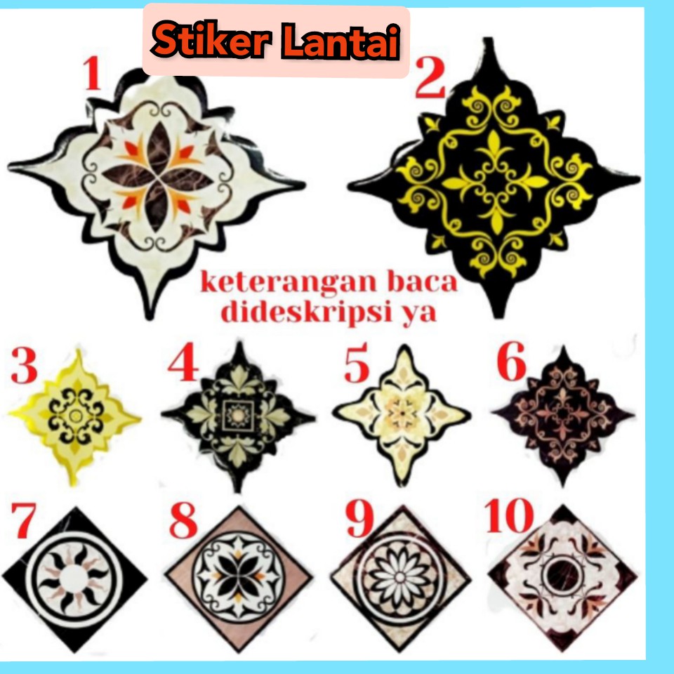 STIKER STICKER DEKORASI LANTAI LIS DEKOR DINDING KERAMIK DAPUR KACA TEMBOK TANGGA BORDER GRANIT